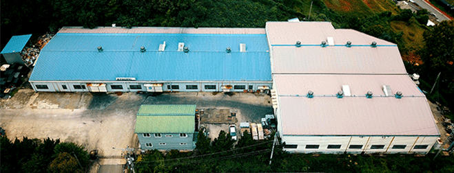 Rubber foam manufacturing factory
