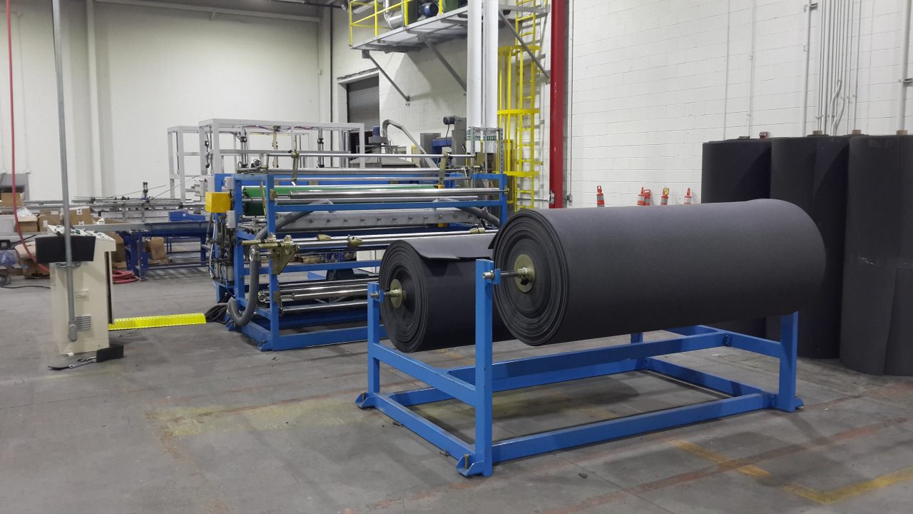 PE Foam to Foam Bonding and Foam to Film Laminating Machine Pacific