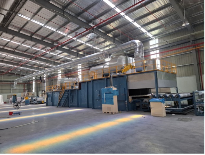 PE foam extruder : Cross linked PE foam machine1