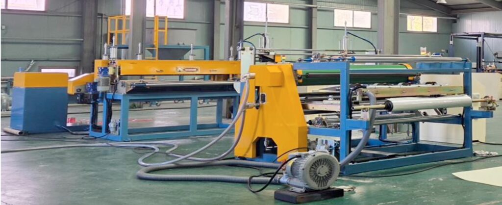 PE Foam Sheet Bonding & Embossing Film Laminating & Slitting Machine (Hybrid-Type)